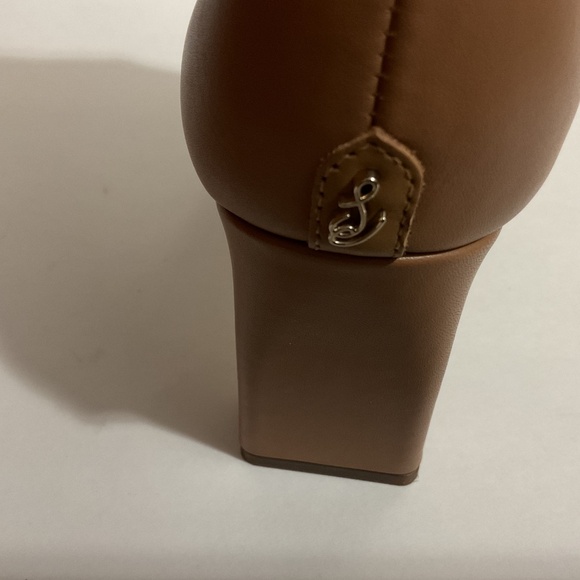 Sam Edelman Sylvia Knee High Boot in Luxe Tan Leather, 10M - Picture 4 of 10